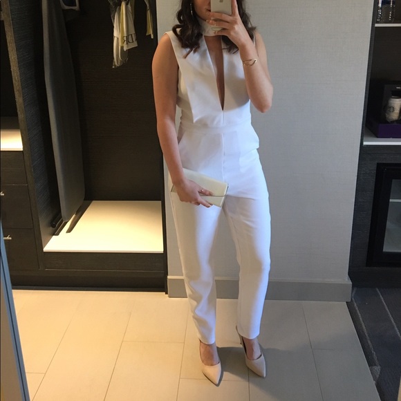 White jumpsuit